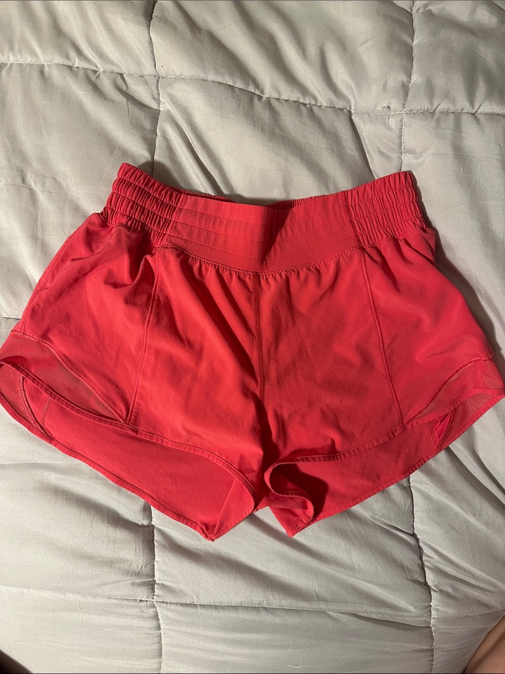 Hot pink shorts